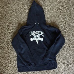 Thrasher Hoodie Black size Small
